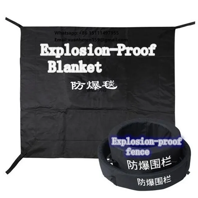 

High Performance Single or Double Fencing Options Available with Professional Safety Protection Explosion-proof Blankets