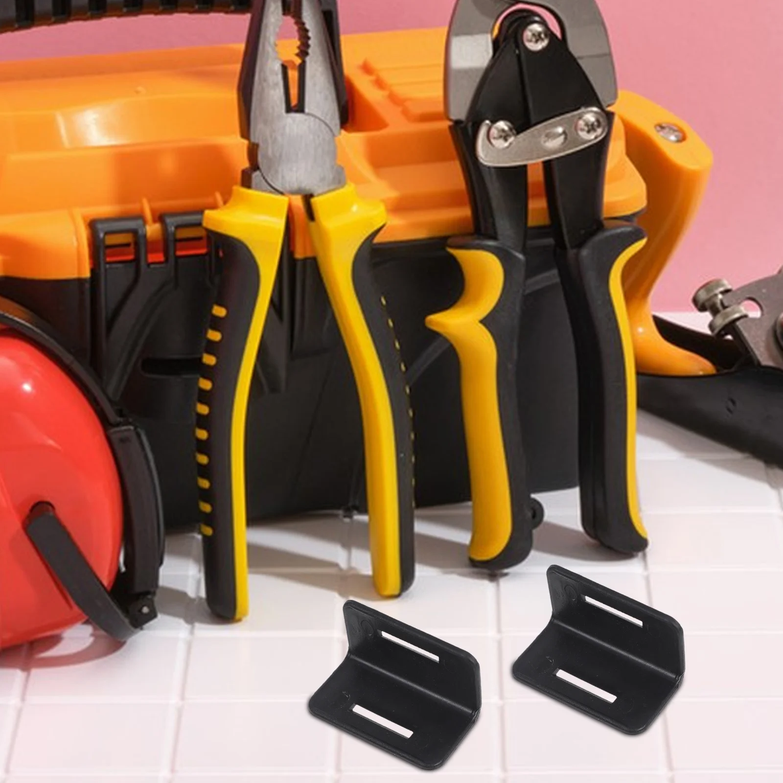 100pcs Edge Protectors Plastic Cargo Strap Corner Guards Anti-Scratch Right Angle Binding Guard for Wood Metal Appliances