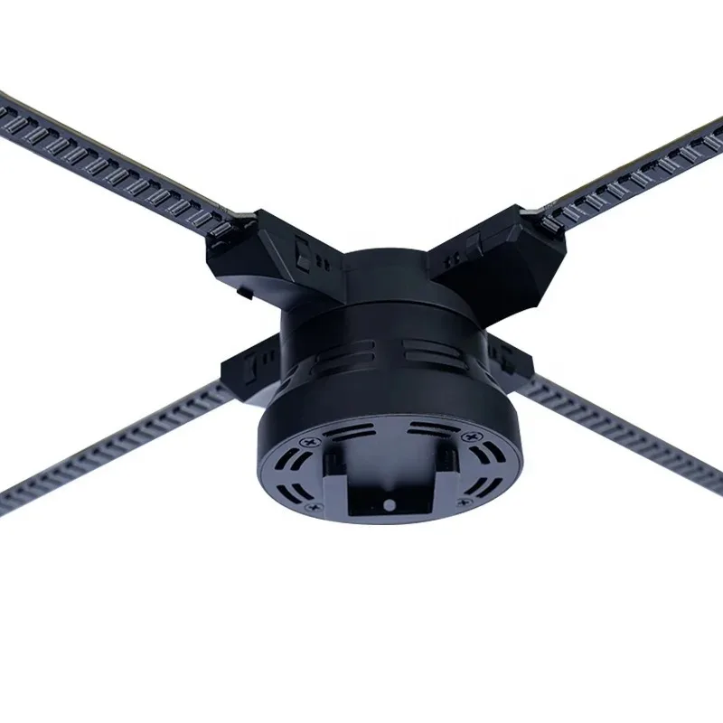 70cm Animation Projection Advertising Hologram Equipment 3D Led Fan Display In Air 3D Hologram Projection Fan 2