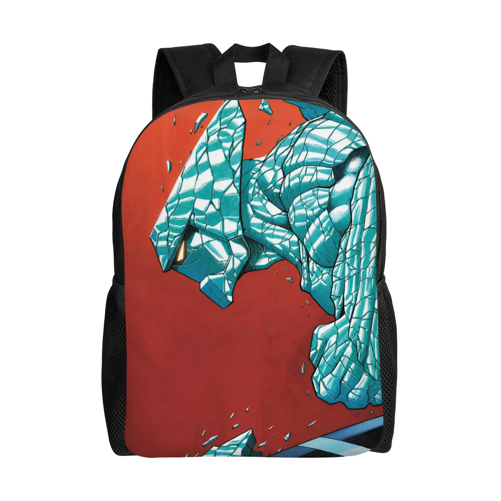 Back to school season Ben10 Diamondhead Alien Art Print Backpack  Male Lady Dual-Use Backpack