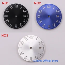 29.2mm sterile black blue silver watch dial fit ETA 2824 2836 Miyota 8205 8215 821A Mingzhu DG 2813 3804 movement