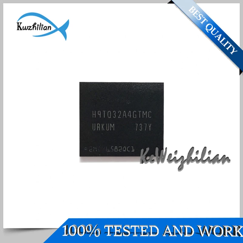 H9TQ32A4GTMC 4GB   4+512  emcp  Version 4.5  100% New original  221FBGA font library  Storage chips  Tablet running memory  IC