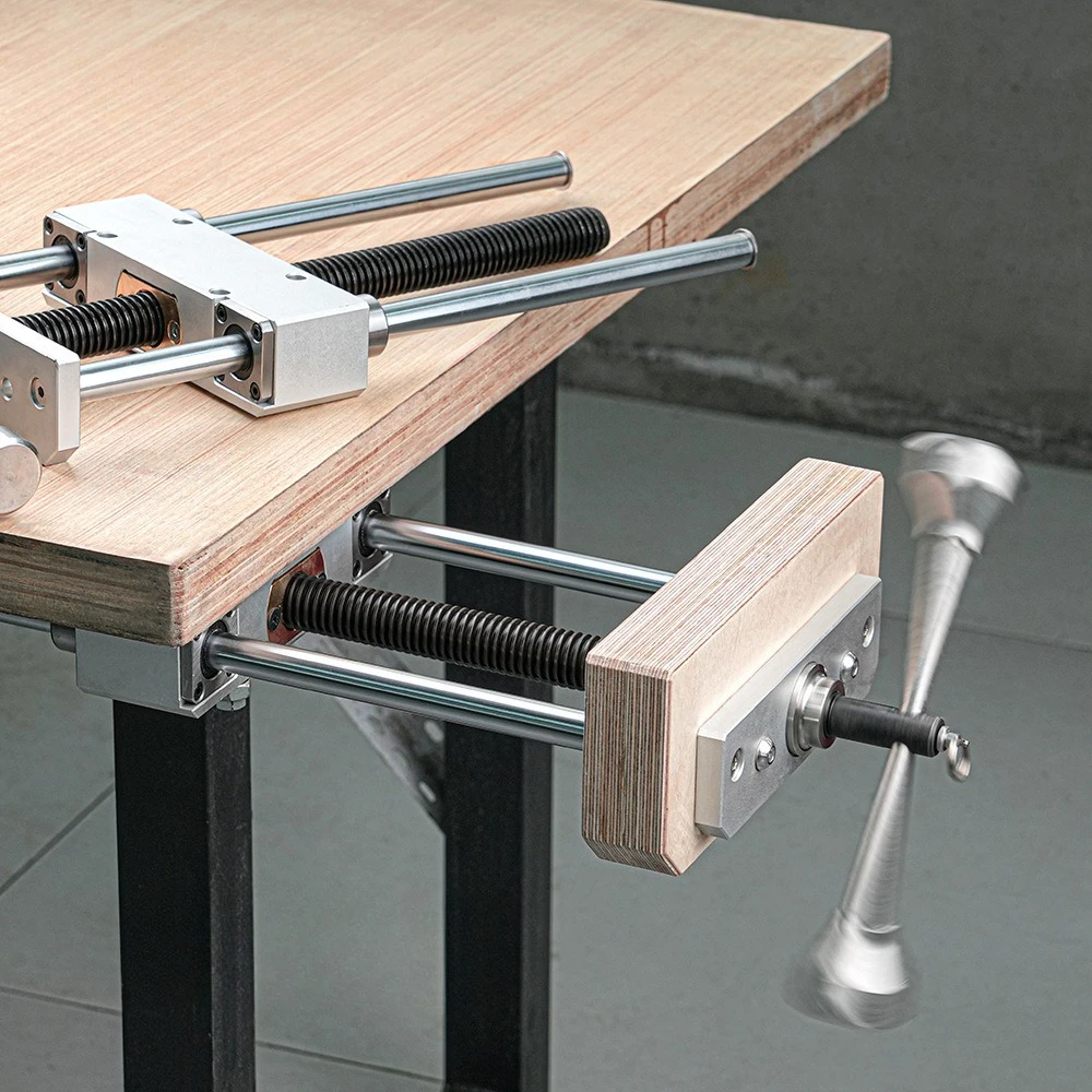 Heavy Duty Precision Dual Link - đánh giá và giá Woodworking Quick Release Vise