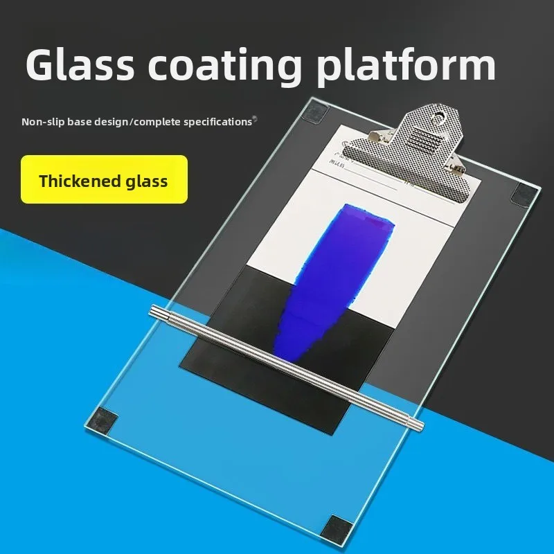 Laboratory Glass Coating Platform Wire Bar Coater Wet Film Preparation Coating Plate Glass Plate Scraping Plate