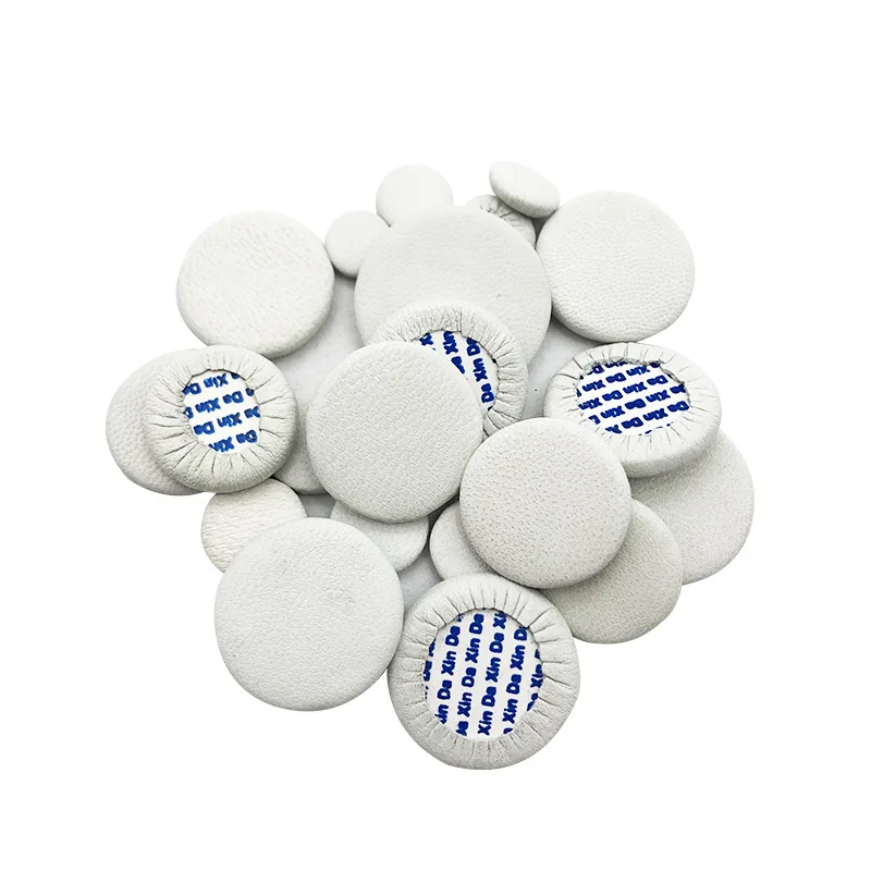Basson large tube sheepskin sound hole pads large tube sound hole pads genuine leather sound hole sealing pads Basson cushion