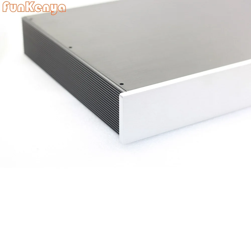

W430 D308 H60 Amplifier Case Aluminum Chassis Power Supply DIY Preamp Amp Headphone Enclosure DAC Decoder Shell Drill PSU 4306