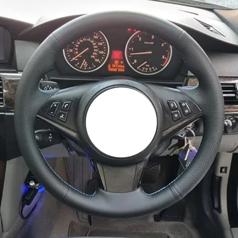 

Чехол на руль из искусственной кожи для BMW E60, E61 Touring, 530d, M Sport, 545i, 550i, E63 Coupe, E64, 630i, 645Ci, 650i (сделай сам)
