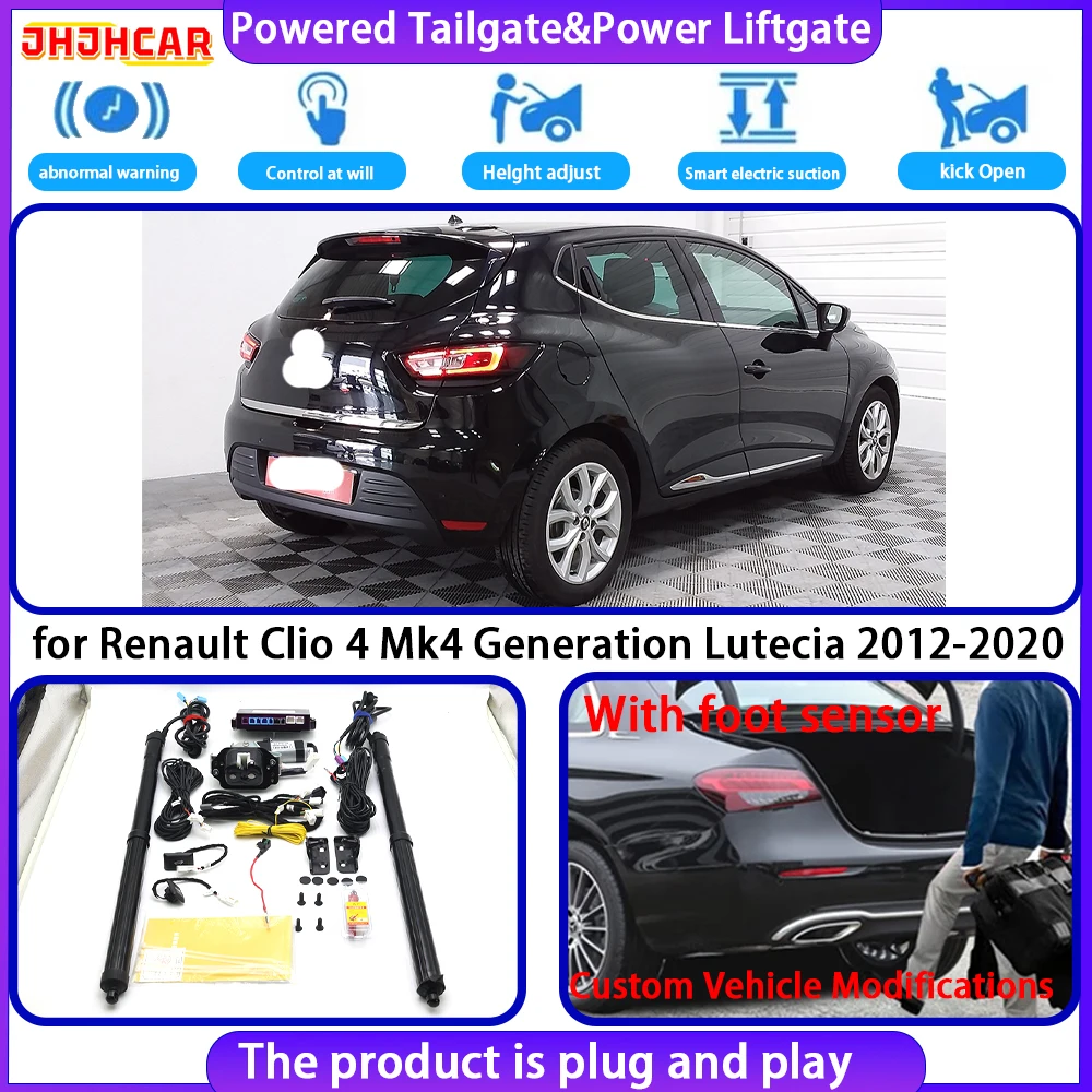 for Renault Clio 4 Mk4 Generation Lutecia 2012-2020 OEM Smart Automatic Electric Powered Tailgate Power Liftgate Tailgate System