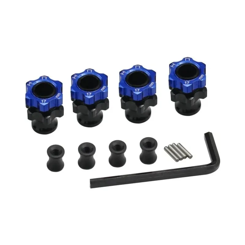 HR Light Weight Aluminum 17mm Hex Wheel Hub Adapter for Traxxas Electric Rustler Slash 2WD and Stampede 2WD