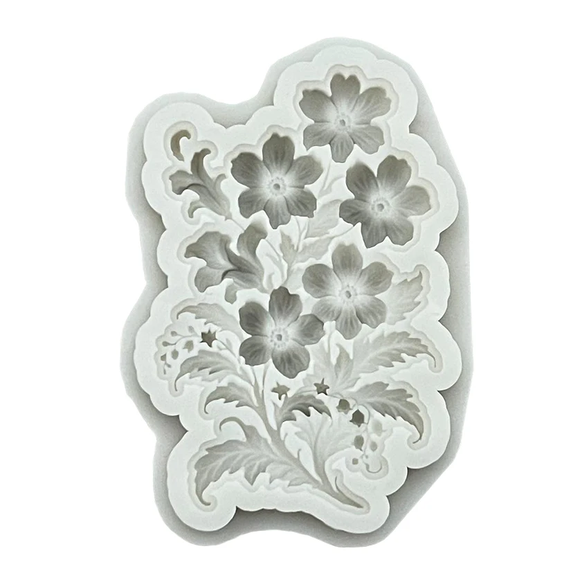 Flower Daisy Silicone Sugarcraft Mold Resin Tools Cupcake Baking Mould Fondant Cake Decorating Tools