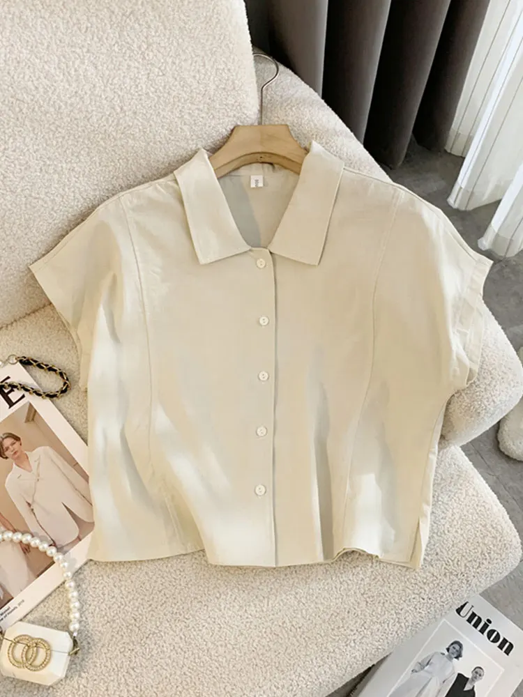 

Корейская повседневная модная футболка для женщин, летняя уникальная свободная футболка с эффектом похудения, корейская версия