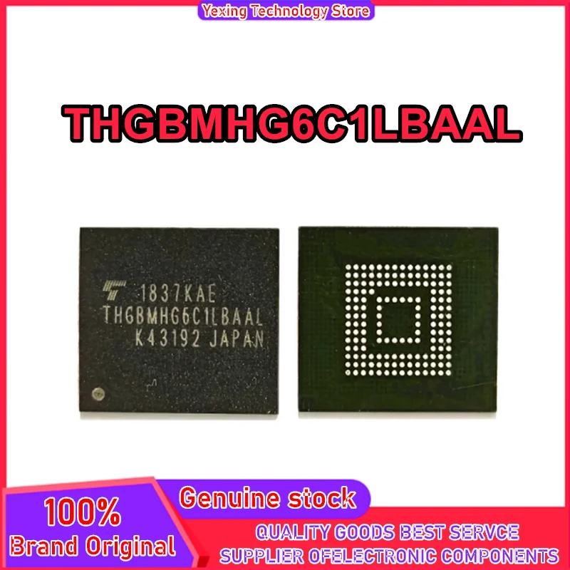 THGBMHG6C1LBAAL BAAL 8GB eMMC 5.1 version flash IC 0-10 New Original in Stock