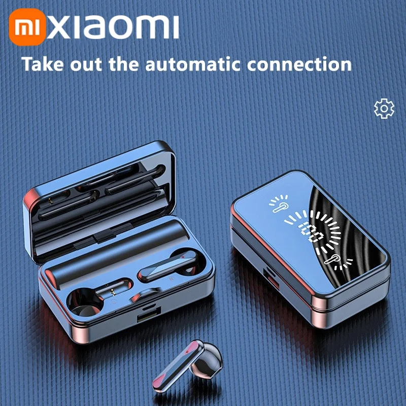 Xiaomi S20 Bluetooth Earphone Headphones Mirror Wireless Stereo Headset with Digital DisplayTouch Control Sports Earbud For Game