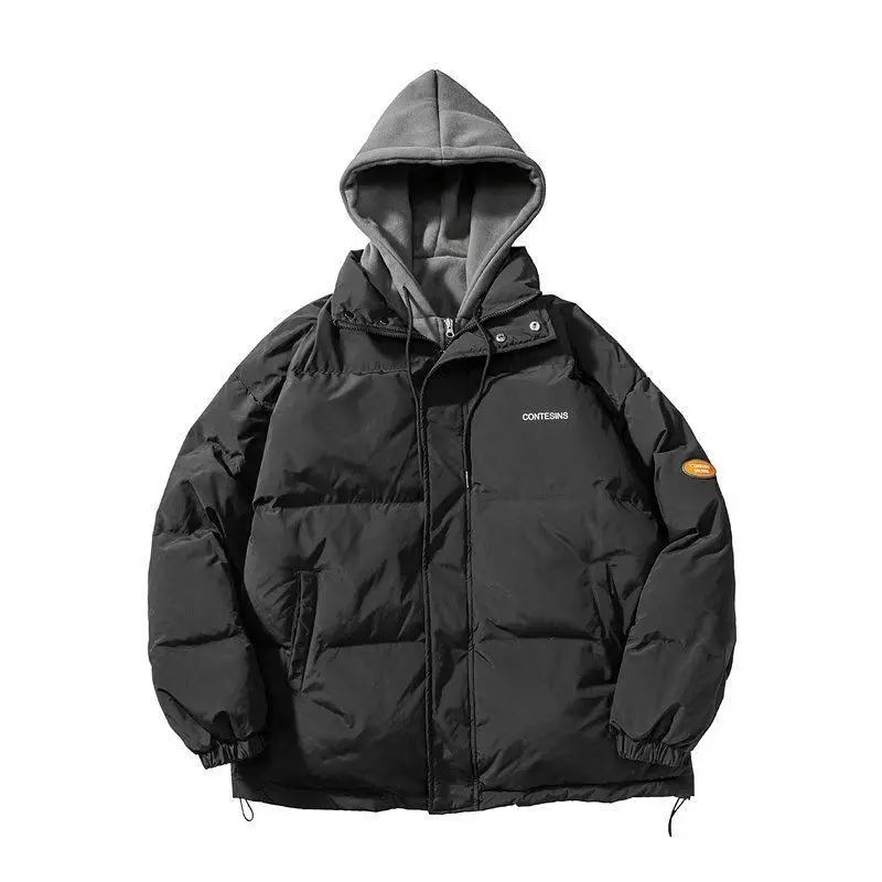 Nam Parkas Ấm Làm Dày Thời Trang Áo Hoodie Oversize Mùa Đông Áo Khoác Nam Dạo Phố Hip Hop Áo Khoác Nữ Parkas 4XL e654