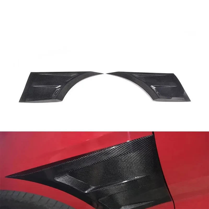 

Carbon Fiber Car Fender Vents Trim for Ford Mustang GT Coupe 2-Door 2015-2017