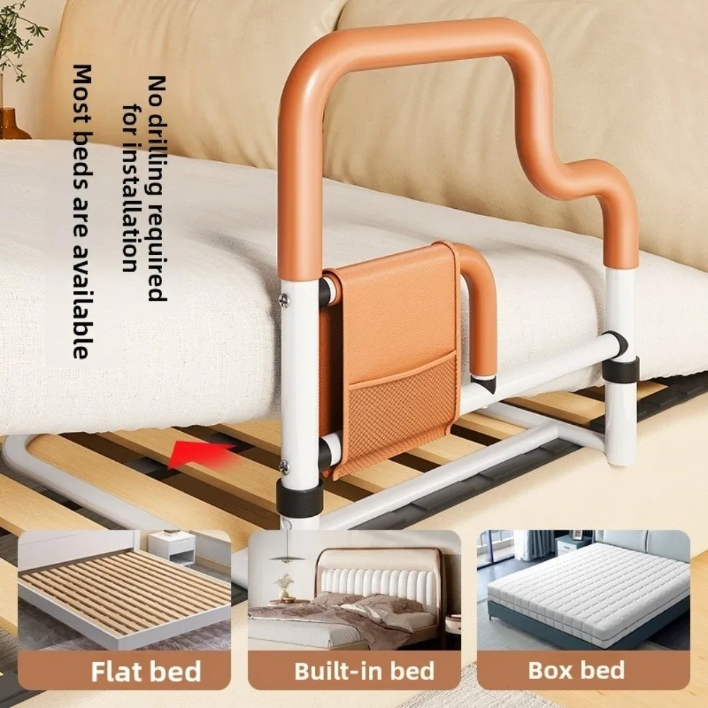 قابل للتعديل السرير السكك الحديدية الحرس قوي مساعد سلامة السرير حاجز عدم الانزلاق مكافحة سقوط الجانب درابزين السرير الدرابزين للمعاقين