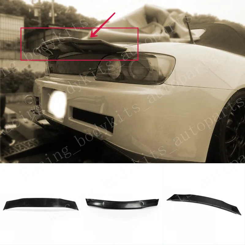 

For Honda S2000 AP1 AP2 Rear Trunk Spoiler Wing Lip Addon Bodykits FRP Unpainted car BodyKits