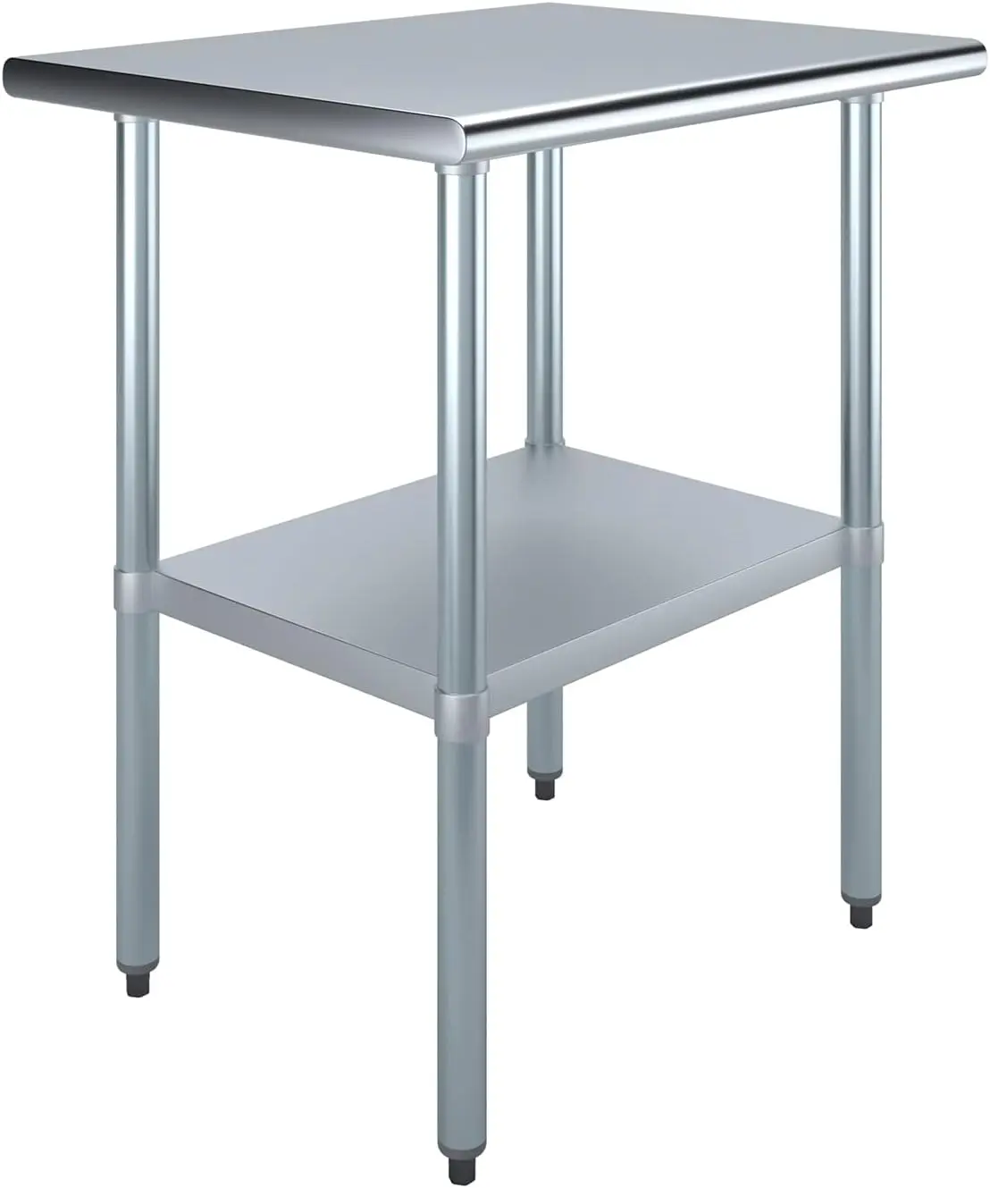 Stainless Steel Work Table | Metal Utility Table (Stainless Steel Table, 30" Long x 24" Deep)