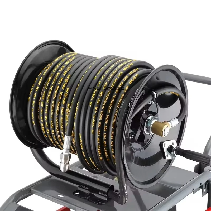 

220V High-Pressure Pipe Dredging Cleaning Machine Frequency Conversion New Condition for Housekeeping Sewer Pipe Cleaning