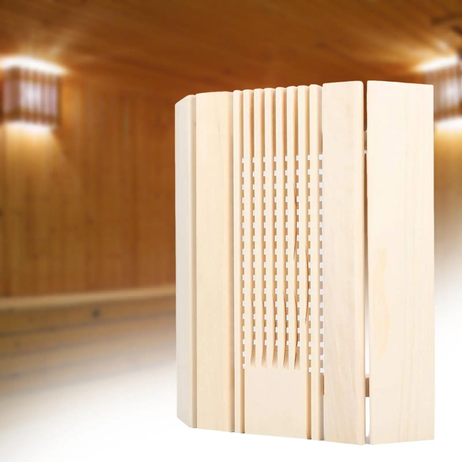 Деревянный абажур для сауны, защитный чехол, аксессуары, запасные части, принадлежности для сауны 38x32 см