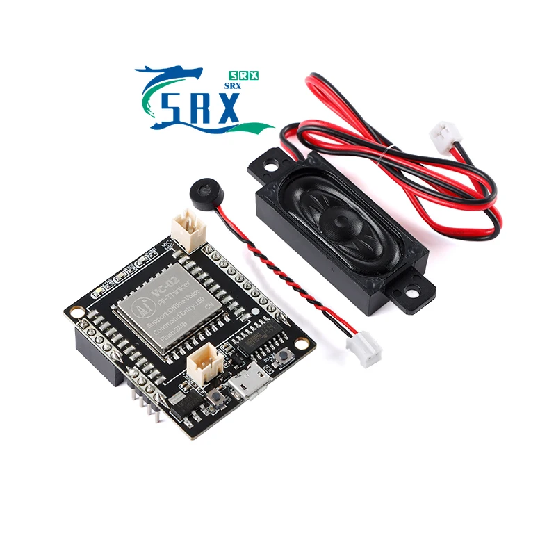 

Original VC-02-Kit AI Intelligent Offline Voice Module Offline Recognition Voice Control Module Development Board
