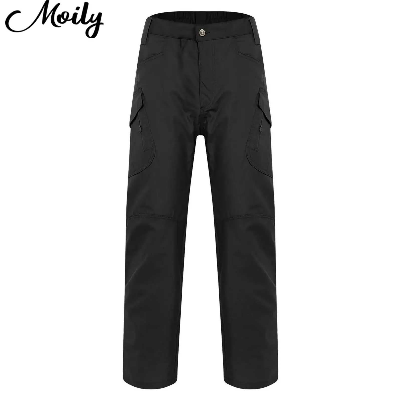 

Men's Cargo Pants Fashion Zipper Fly Durable Multi-Pocket Cargo Pants Summer Comfortable Outdoor Sports Camping Hiking Beachwear