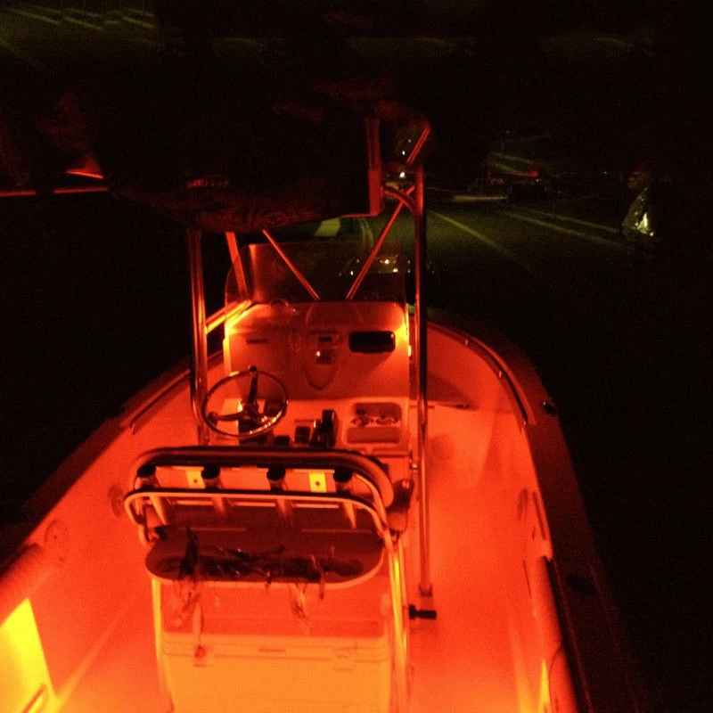 LED Boat Light Waterproof 12v Bow Stern Safety Lights Marine Duck Lite Underwater Ski Gunwales Lane Marker Lite Dirtbike