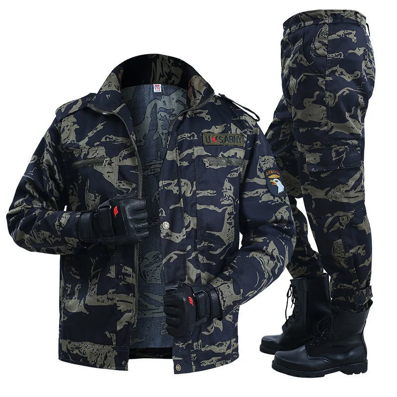 2023 Men's Tactical Fishing Suits Spring Camouflage Durable Thermal Work Clothing Autumn Outdoor Sports Windproof Hiking Jackets