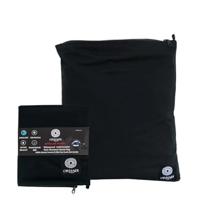

Waterproof Sweaty Clothes Bag Antimicrobial Wet Dry Pouch Inhibits Bacteria and Smelly Odor from Dirty Sport Laundry and Swimsu