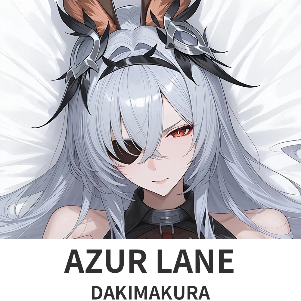 KMS فريتز رومي Dakimakura 2WAY وسادة حالة العناق.. أنيمي دازور لين وسادة غطاء الوسادة