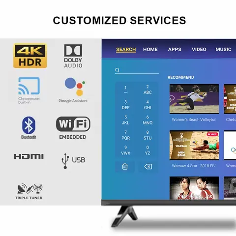 Android TV LED LCD-TV 42 10 best sales 43-tums smart-TV - №2