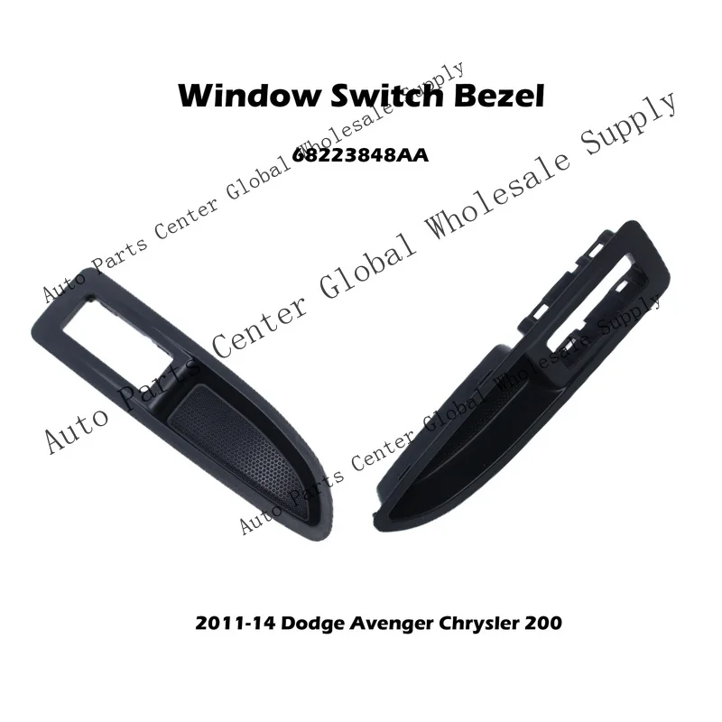L+ Front Passenger Door Window Switch Bezel For 2011-14 Dodge Avenger Chrysler 200