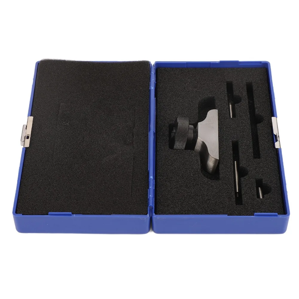 Stainless Steel Depth Dial Indicator Base Threaded Knob 63x17mm Depth Micrometer Stand Stable Clamping Depth Gauge Holder DIY - view 3