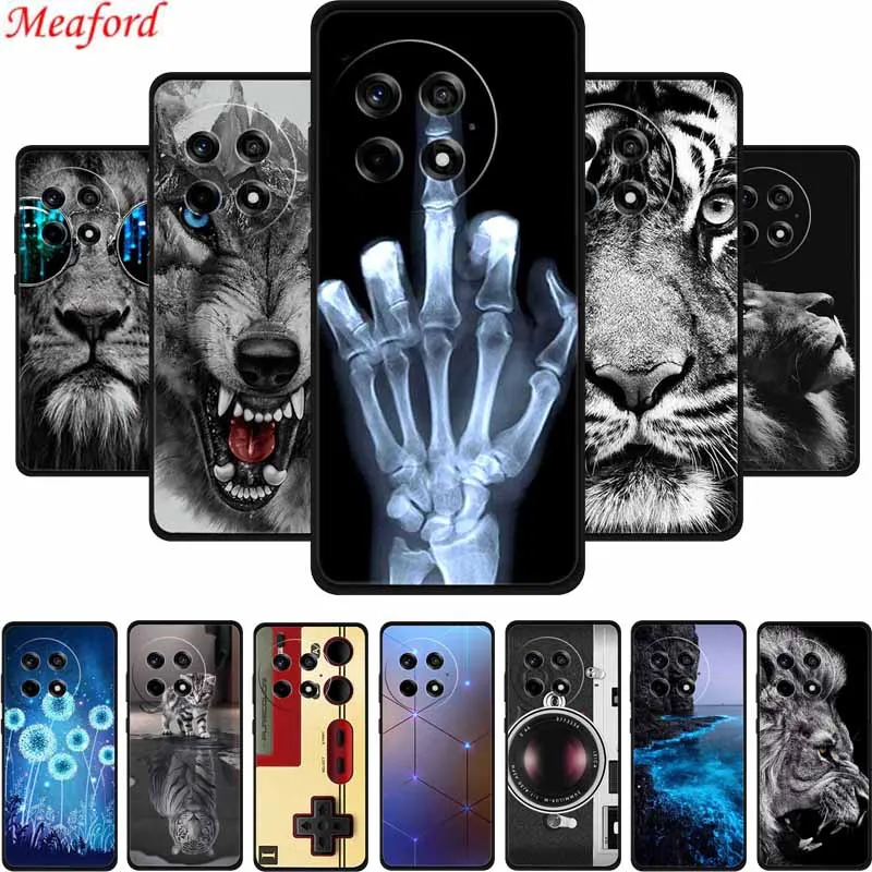 For OnePlus 13 Case One Plus 13 Black Silicone Soft Back Cover Case For OnePlus 13 Phone Case OnePlus13 6.82