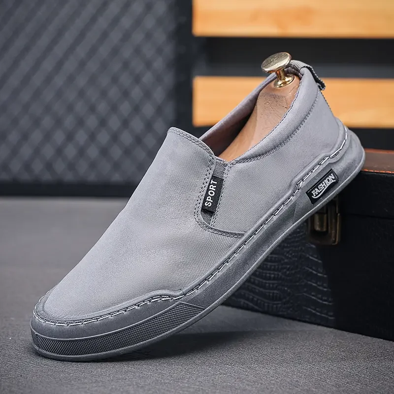 Black Canvas Shoes Women Slip On Flat Casual Black Fashion Platform Men Vulcanized Sneakers Zapatillas Mujer Tenis Loafers