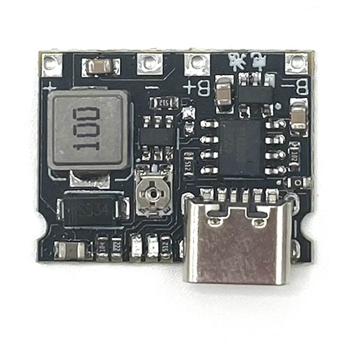 Placa de cargador de batería de iones de litio, módulo de carga rápida, 10, 18650, 3,7 V, 4,2 V, tipo C, 2A, DC-DC Step Up Boost