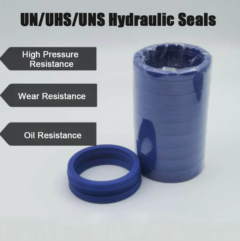 1-10Pcs UN/UHS/UNS Polyurethane Oil Seal Hydraulic Sealing Ring U Type Y Type Cylinder Hydraulic Rod Shaft Piston Seal Ring