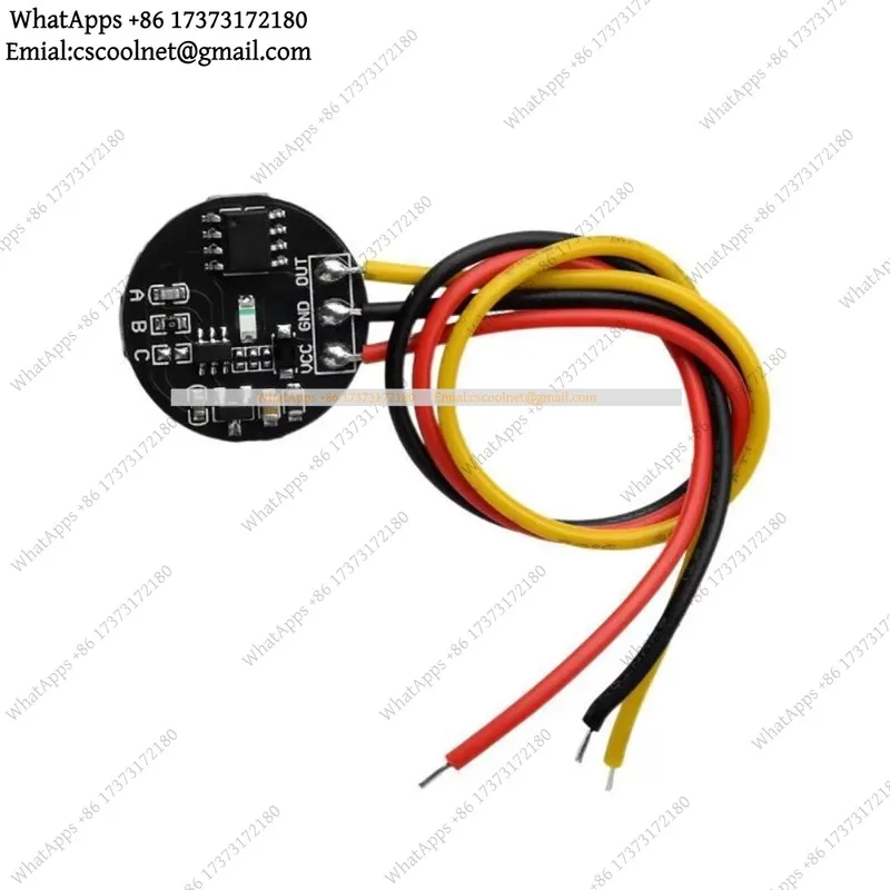 JS03 3-24V capacitive touch key switch sensor module jog/latch 10A control board for LED light door access DIY