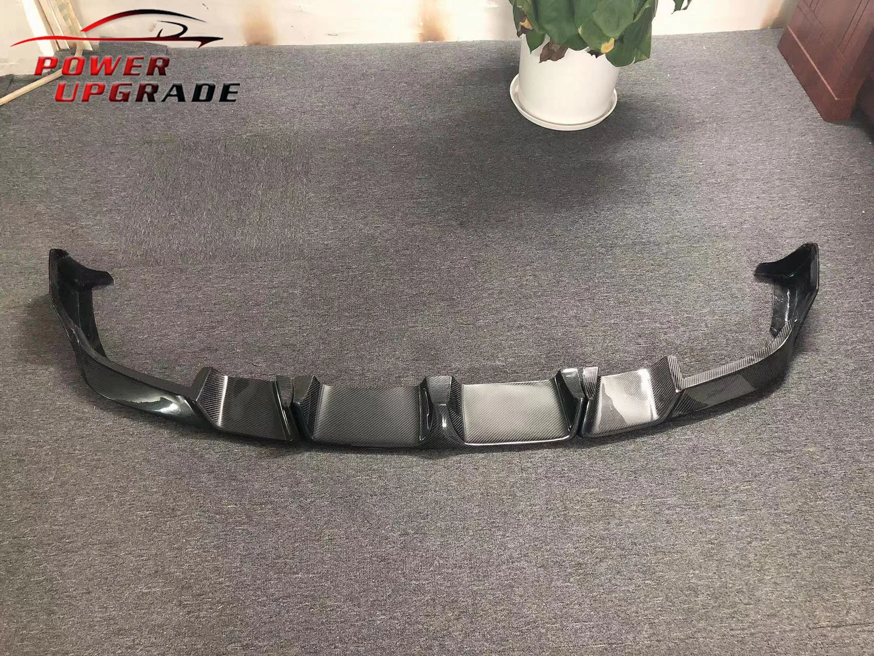 For BMW X6M F96 LD style Carbon Fiber Front Lip Front bumper Body Kit Retrofit accessories