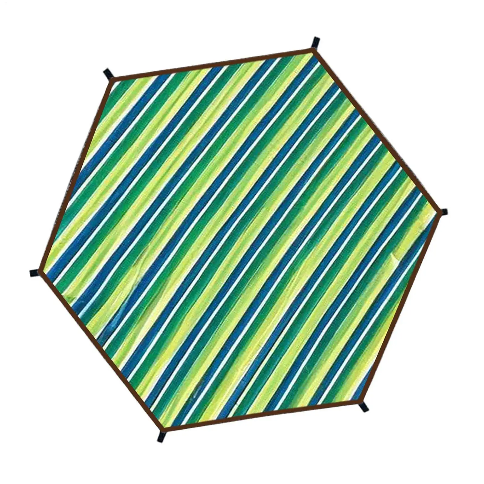 Durable Trampoline Tent Cover Tear Resistant Protection Sunshade Canopy Replacement for Commercial Outdoor
