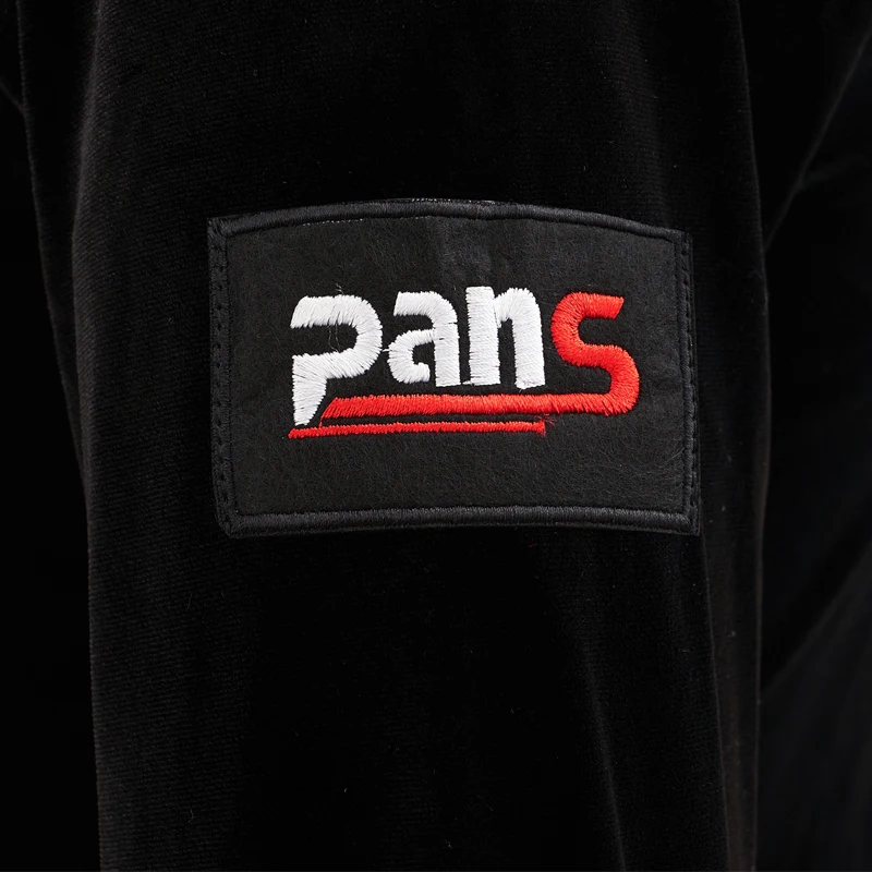 Inverno Uomo Standard nazionale Ballo latino Top Valzer Camicia da ballo da sala Velluto nero Abbigliamento da pratica di danza moderna SL14762