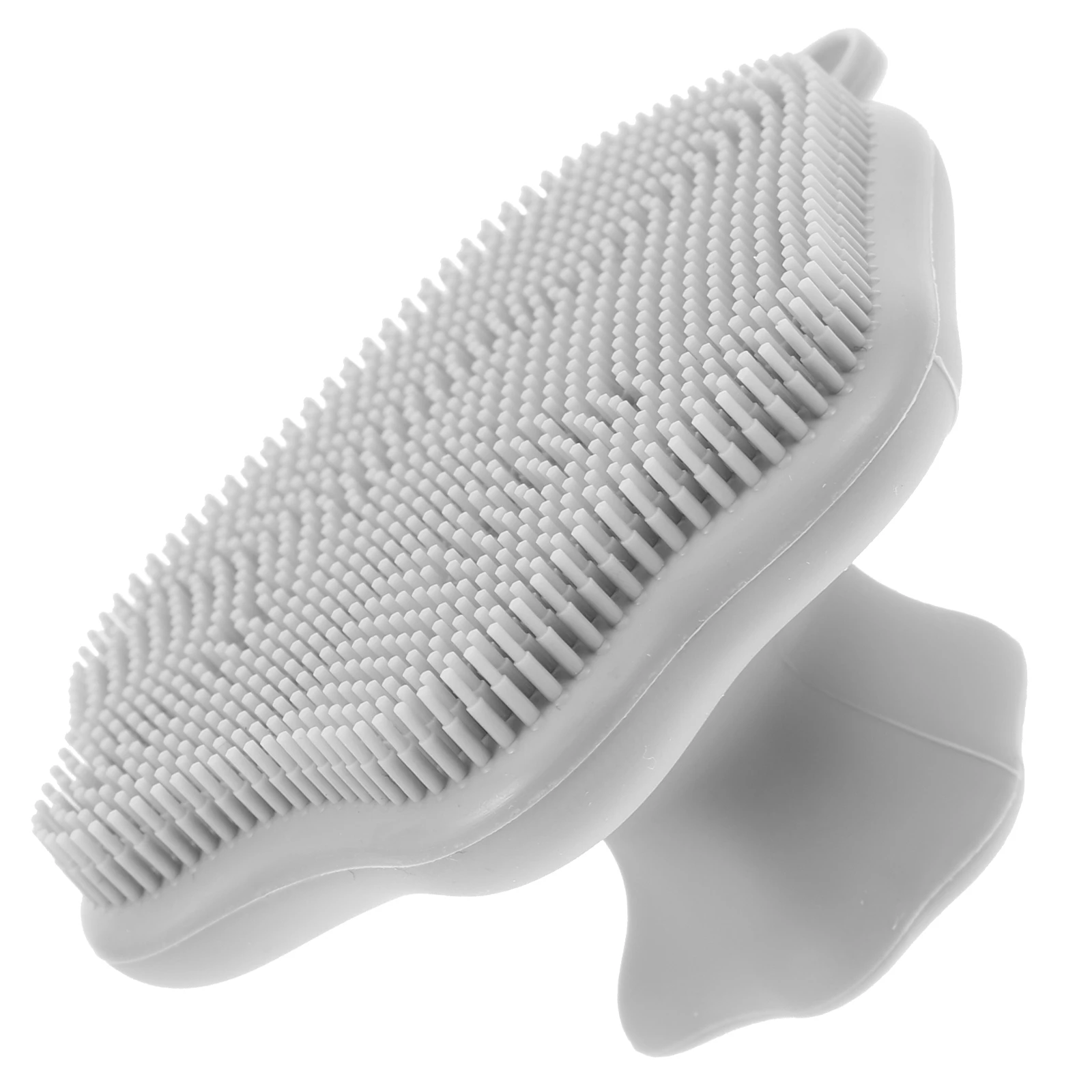 Silikonowy peeling do twarzy z miękkim włosiem, delikatny oczyszczacz, złuszczający, ergonomiczny uchwyt, do użytku na sucho i na mokro, narzędzie do czyszczenia twarzy, pod prysznic, do ciała.