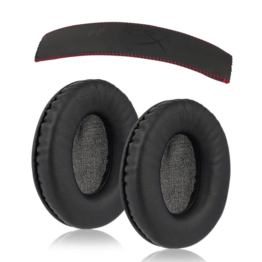 Ear Covers Ohrpolster für HyperX Cloud Alpha / Core / Stinger / Flight / FlightS / Silver / X / Pro / I / II Gaming-Kopfhörer-Ohrpolster 7