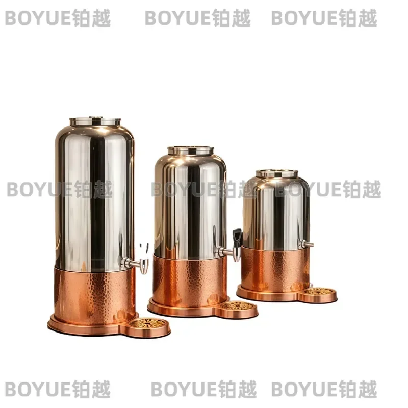 Stainless Steel Milk Dispenser Large Capacity Commercial Thermal Insulation Tank For Coffee Hot Cold Drink Juice Multi Color