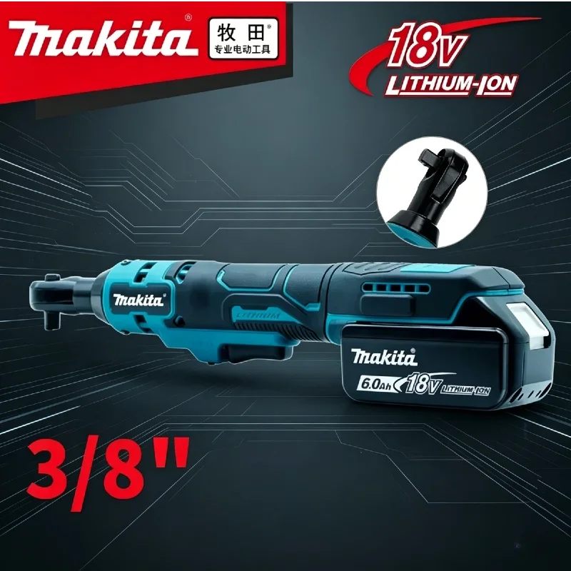 

Makita Variable Speed Cordless Ratchet Wrench Brushless Power Driver Tool Fit Makita 18V Battery