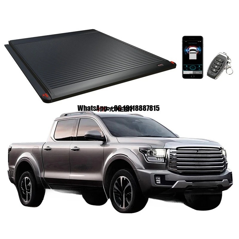

YTPIONEER 4X4 Auto Retractable Roller Lid Waterproof and Dustproof Ute Electric Tonneau Cover for GWM Cannon Alpha Shanhai Pao