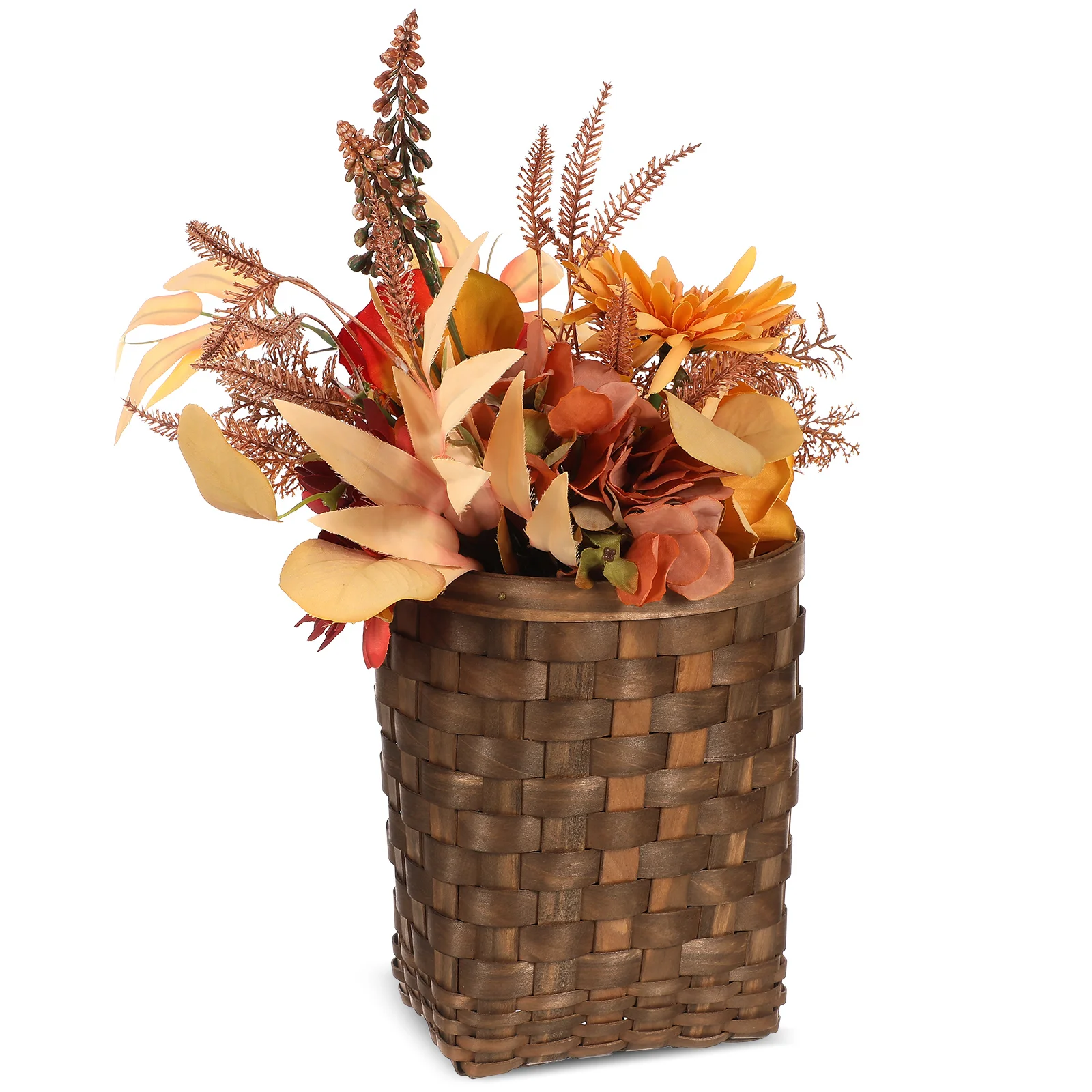 

Woven Hanging Basket Wall Storage Farmhouse Decor Fruit Vegetable Holder Kitchen Organizer Wall Hanging Basket