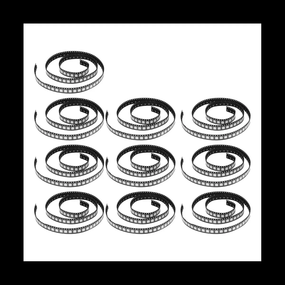 

1000PCS WS2812B RGB LED Chip 5050SMD White PCB WS2812 Individually Addressable Chip Pixels DC5V