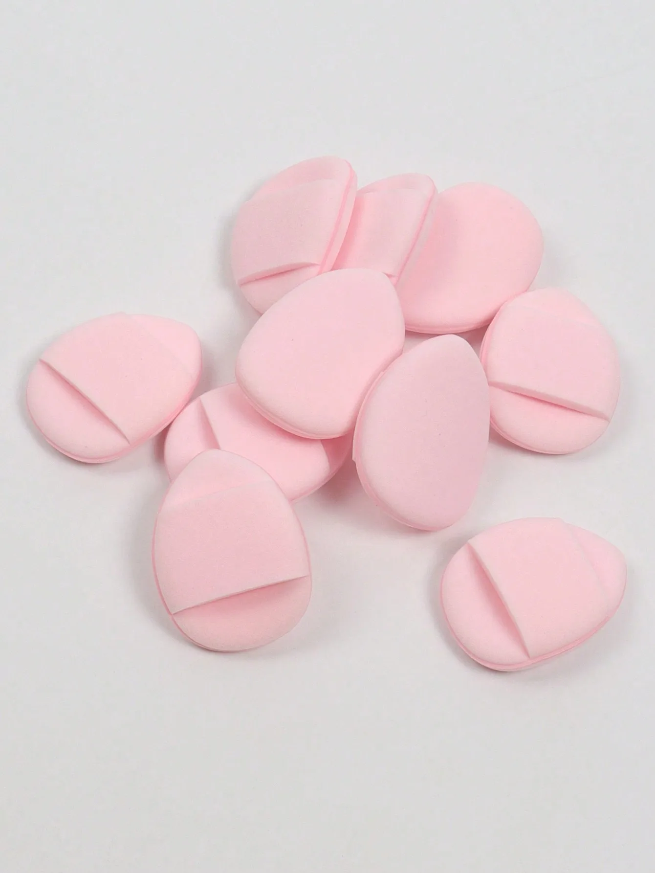 طقم نفث بودرة مكياج صغير بحجم الإصبع ، بما في ذلك إسفنجة بوسادة هوائية ، إسفنجة هجينة خالية من اللاتكس ، نفخة مكياج لـ Liq ، 10 ange #4