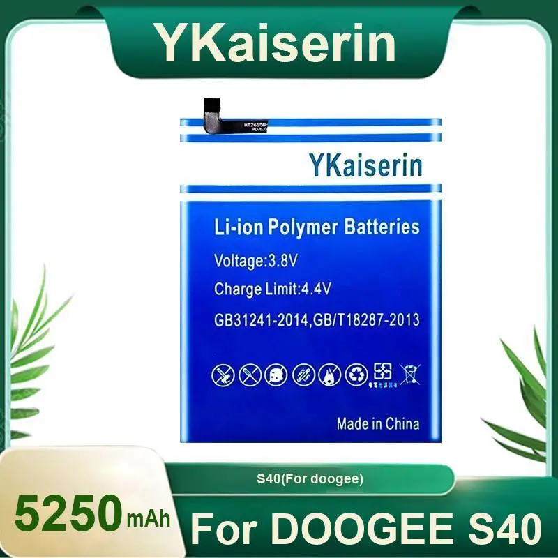 

Replaceable Premium Replacement For Doogee S40 5250Mah Mobile Phone Battery
